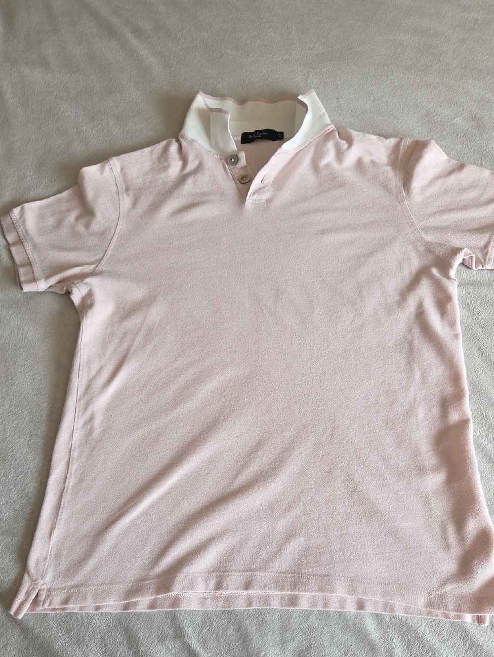Paul Smith Polo Shirt, Pink, Size M